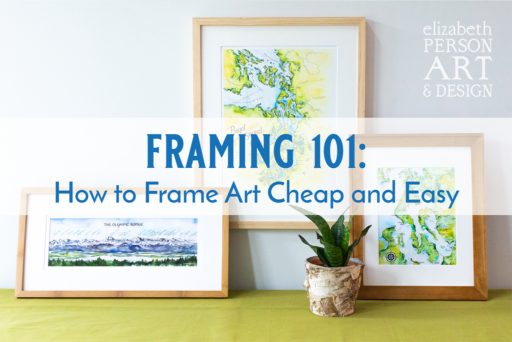 Frame Art Cheap Easy Fast 