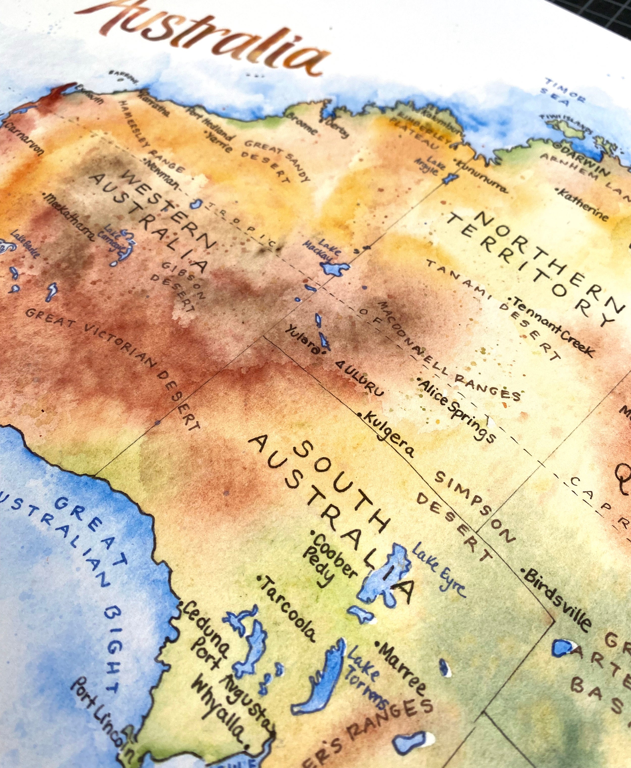 Australia Map B