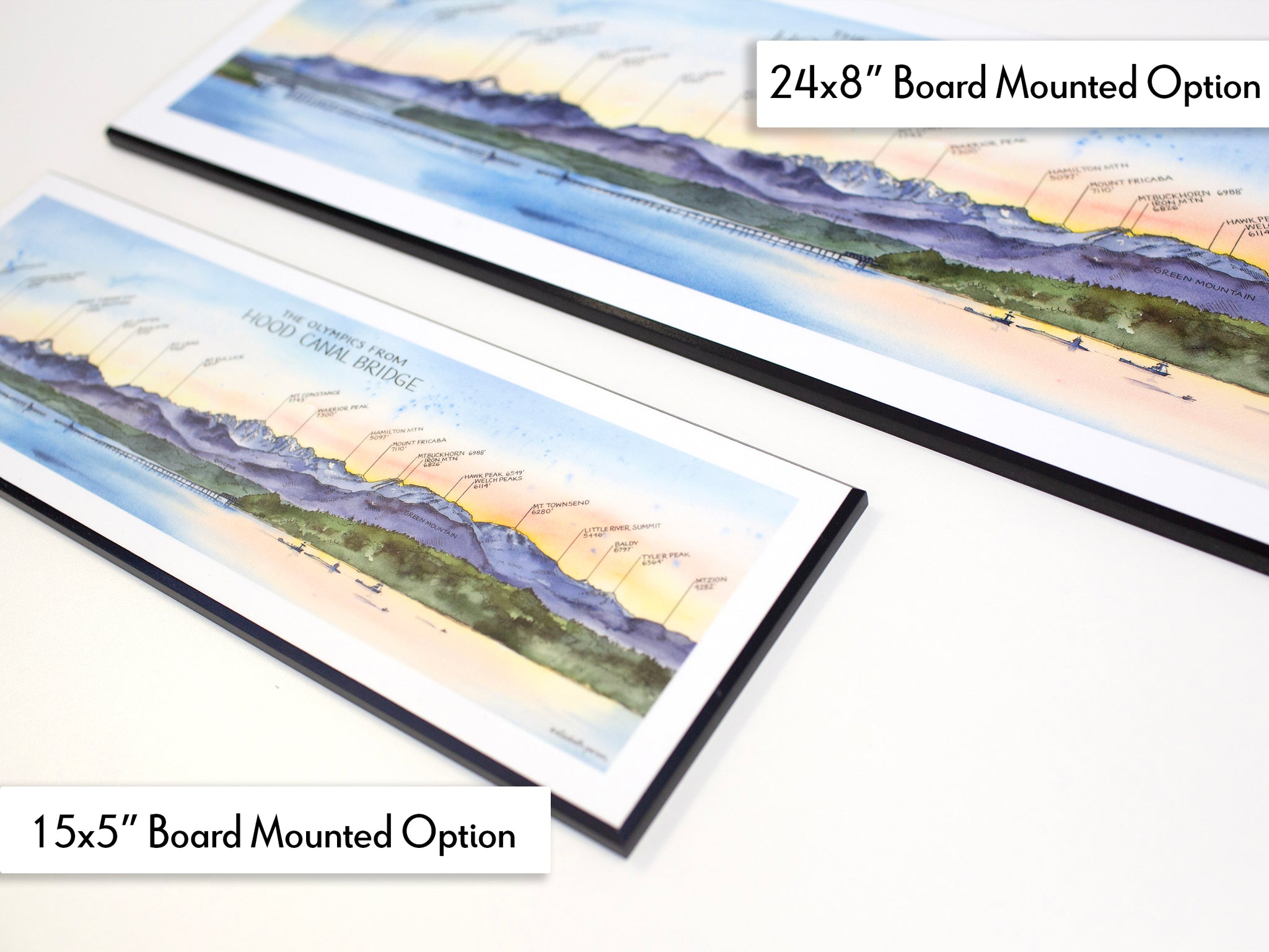 The View from Hood Canal (WA) Art Print – Elizabeth Person Art