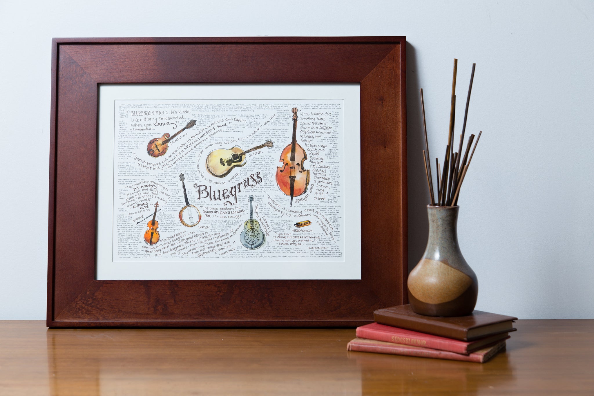 Bluegrass Music Art Print – Elizabeth Person Art